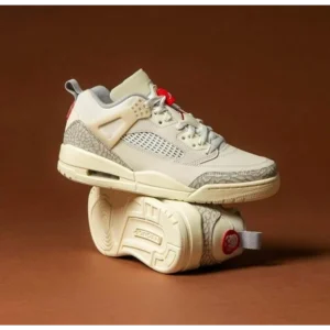 Nike Air Jordan Spizike Low Sail University Red Shoes for Men (SW4696)