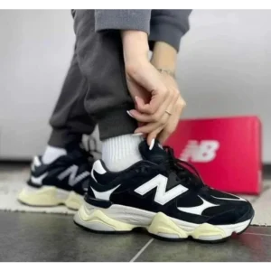 New Balance 9060 Black White Shoes for Men (SW4764)