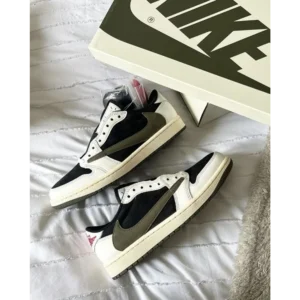 Nike Air Jordan Retro 1 Low Olive Shoes for Men (SW4758)