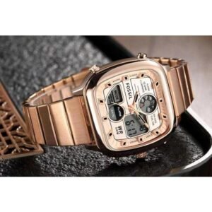 Digital Stainless Steel Edition Fossil Watch For Men (SG-1022)