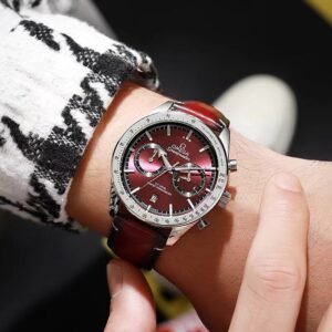 Luxurious Brown Omega Watch For Men (SG-176)