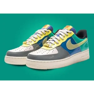 Undefeated X Nike Air Force 1 Low Patent Shoes For Men (SW5807)
