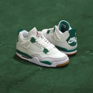 Nike Air Jordan Retro 4 Pine Green Shoes For Men (SW5780)