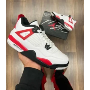 Nike Air Jordan 4 Red Cement Shoes For Men (SW5783)