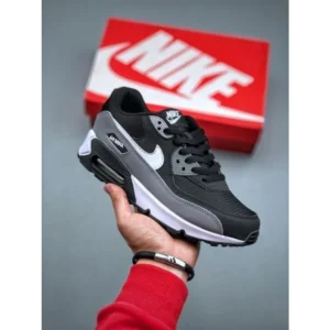 Nike Air Max 90 Essential Black White Shoes For Men (SW5631)