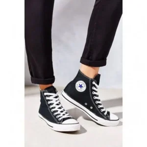 Converse All Star Black Short Shoes For Men (LL507)