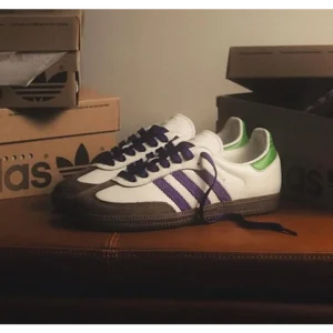 Adidas Samba Core Purple Shoes For Men (SW5831)