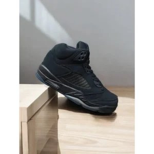 Nike Air Jordan Retro 5 Black Cat Shoes For Men (SW5638)