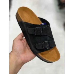 Birkenstock Zurich Black Suede For Men (SNC543)