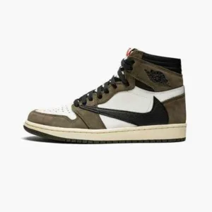 Air Jordan 1 X Travis Scott Mocha High Shoes For Men (SNC601)