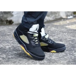 Air Jordan 5 Burgundy X A Ma Maniere Shoes For Men (BSF1276)