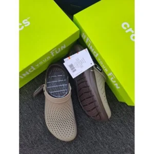 Crocs Lite Ride Brown Mocha Clogs For Men (FST1116)