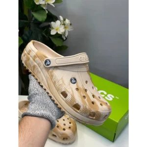 Crocs Classic Clogs Marbled Beige For Men (FST1126)
