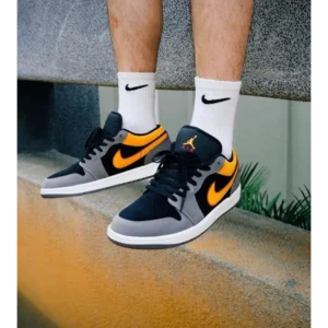 Air Jordan Retro 1 Low Se Vivid Orange Shoes For Men (FST1151)