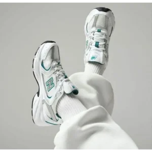 New Balance 530 White Green Shoes For Men (FST1153)