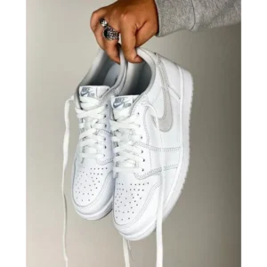 Air Jordan Retro 1 Low Neutral Grey Shoes For Men (FST1162)