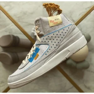 Air Jordan Retro 2 Sp Union Grey Shoes For Men (FST1199)