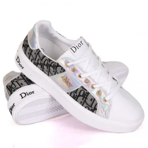 Christian Gold Logo Created Sneakers Black Shoes For Men (FST1222)