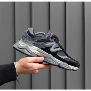 New Balance 9060 Black Castlerock Grey Shoes For Men (SW6245)