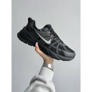 Classy Nike V2k Run Black Shoes For Men (SW6210)