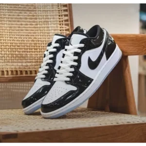 Nike Air Jordan 1 Low Concord Glossy Shoes For Men (SW6258)
