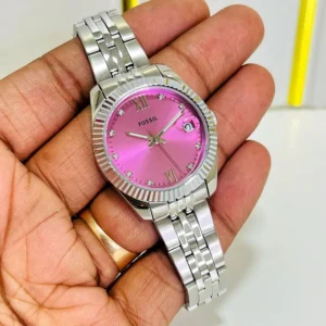 Classic Fossil Watch For Women (IC181)