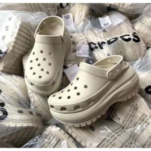 Crocs Classic Mega Crush Beige For Men (BME09)