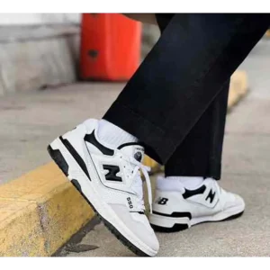 New Balance 550 Black White Shoes For Men (BME54)