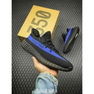 Adidas Yeezy Boost 350 Black Blue Shoes For Men (BME159)