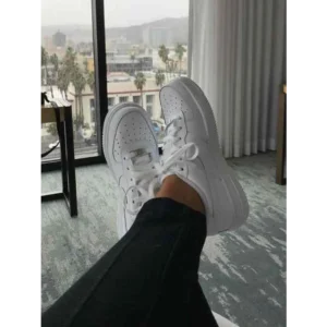 Nike Air Force 1 White Shoes For Women (BME173)