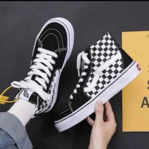 Vans Old Skool Checkerboard Long Shoes For Women (BME171)
