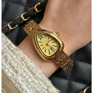 Bvlgari Watch Serpenti Seduttori Full Gold For Women