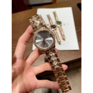 Michael Kors Watch Runway Copper White For Women
