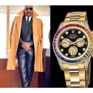 Rolex Watch Daytona Full Gold Rainbow For Men