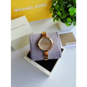 Michael Kors Watch Charley pave Gold For Women