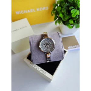 Michael Kors Watch Charley pave Silver For Women