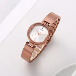 Calvin Klein Watch Copper With White For Women
