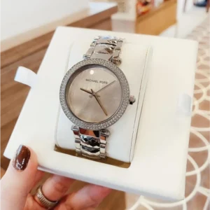 Michael Kors Watch Parker Pave Silver For Women (SW92)