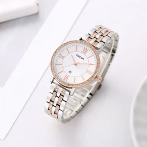 Fossil Watch Jacqueline Two-Tone-White For Women (CS55)