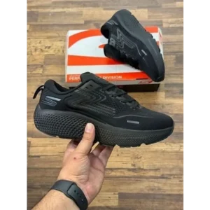 Skechers Max Run Road 6 All Black Shoes For Men (HS104)