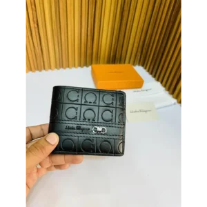 Salvatore Ferragamo Wallet Full Black For Men (SW2333)
