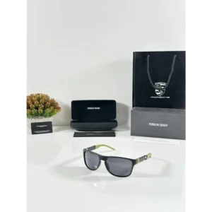 Porsche Sunglasses 004 Black (ETS73)