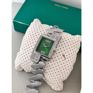 Gucci Watch Diamond Snake Green For Women (SUP1041)