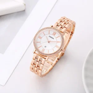 Fossil Watch Jacqueline Copper-White For Women (SG744)