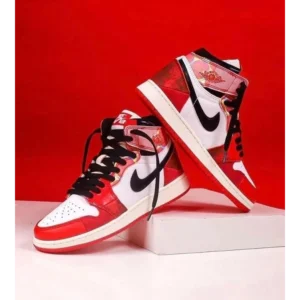 Air Jordan 1 Across the Spider Verse Heavy Glow Quality Men Shoes (FT326)