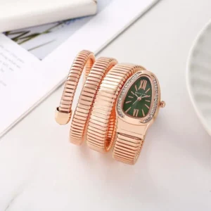 Bvlgari Watch Serpenti Snake Copper-Green For Women (SW1405)