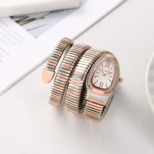 Bvlgari Watch Serpenti Snake Copper-White For Women (SW1413)