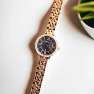 Fossil Watch Jacqueline Copper-Black For Women (SG784)