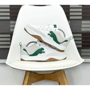 Puma Park Lifestyle SD Sail White Green for Men's Shoes (BSF222)