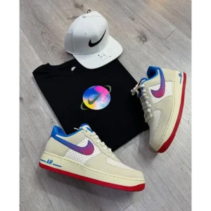 Nike AirForce 1 07 LV8 "Pop Art" For Men's Shoes (BSF425)